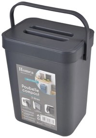 Kompostownik domowy z uchwytem, 3l