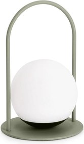 Lampa zewnętrzna stołowa LED ze ściemniaczem na USB ø 13,5 cm Pansy – Bizzotto