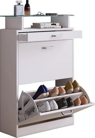 Drewniana szafka na buty Wywrotka butów Sipos M