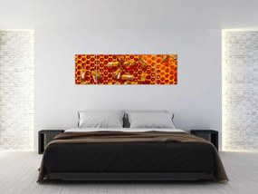 Obraz - Plaster miodu (170x50 cm)