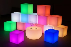 Świecąca kula LED 30 cm – 6 RGB + 3 białe