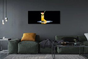 Duży obraz na płótnie Słoneczny Koktajl Pomarańczowy