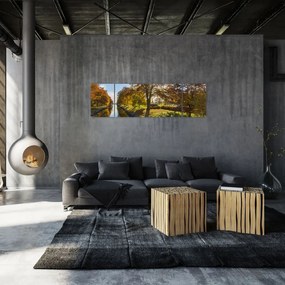 Obraz kanału wodnego (170x50 cm)