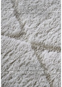 Kremowy dywan 120x170 cm Perrotin Cream White – Elle Decoration