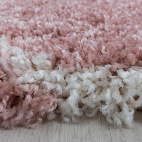 Różowy okrągły dywan ø 80 cm Salsa – Ayyildiz Carpets