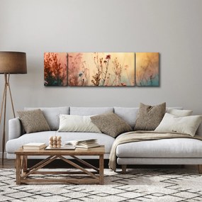 Obraz - Dzikie kwiaty (170x50 cm)