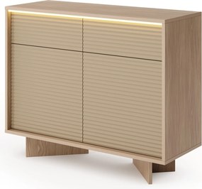 Komoda RIGATO 103,9 cm do Salonu Sypialni Odcienie beżu