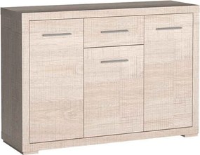 Komoda SALERNO 127,5 cm do Salonu Sypialni Dąb
