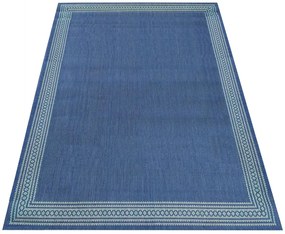 Niebieski dywan sznurkowy N1-H17