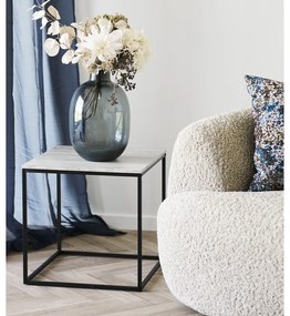 Stolik w dekorze kamienia 45x45 cm Vita – House Nordic