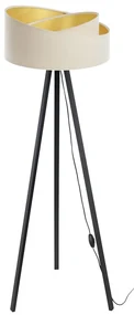 Lampa podłogowa GALAXY 1xE27/60W/230V kremowy/czarny