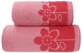 Ręcznik kąpielowy Greno Paloma 2 70x140 różowy GRENO