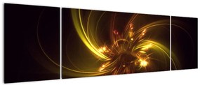 Obraz - abstrakcja śmigieł (170x50 cm)