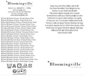 Brązowy koc z bawełny z recyklingu 130x160 cm Eydis – Bloomingville