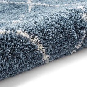 Niebieski dywan 120x170 cm Boho – Think Rugs