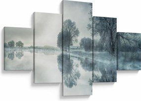 Obraz zimowej natury (125x70 cm)