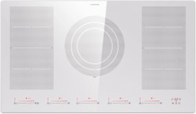 Klarstein Masterzone 90cm Płyta Indukcyjna 5 Stref Gotowania Biały