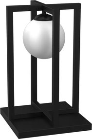 Loftowa czarna lampka nocna - 5X K384 M0-Z69