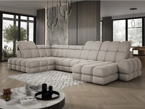 Narożnik TOLLO XL Lewostronny Elektryczna regulacja Tkanina SOLAR 16 WERSAL