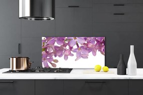 Szkło do Kuchni na Ścianę Kolorowa Łąka Na Szkle