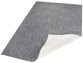 Szary dywan dwustronny NORTHRUGS Miami, 160x230 cm