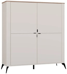 Duża komoda kaszmirowa na nóżkach C9-W57