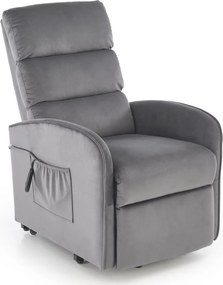 Fotel rozkładany elektrycznie z funkcją pionizacji Maroni Halmar