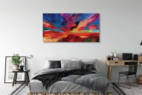 Duży obraz na płótnie Kalejdoskop Fraktali