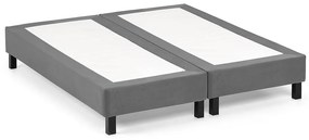 Ozdobny stelaż z obiciem w zestawie SOMNUS marki YSMÉE - 2x90x200 cm