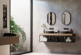 Lustro łazienkowe 8144B owalne