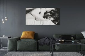 Fotoobraz na płótnie Spokój Śpiącej Kobiety