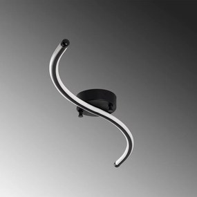 Czarna lampa sufitowa LED 10x67 cm Yilan – Opviq lights