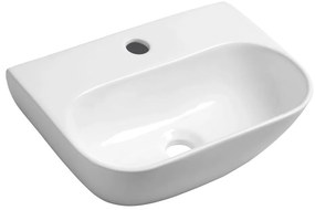 Biała ceramiczna umywalka 42x29 cm Nerissa – Sapho