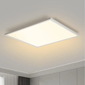 Brilagi - Ściemnialna oprawa SLIMFRAME LED/58W/230V 60x60 cm biała + z pilotem