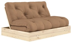 Brązowa rozkładana sofa 145 cm Flip – Karup Design