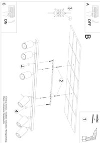 Listwa oświetleniowa RING 6L beżowy SOLLUX  LIGHTING