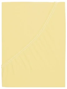 Żółte prześcieradło z gumką 200x220 cm – B.E.S.