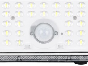 Zewnętrzna solarna lampa ścienna LED z timerem (wysokość 19 cm) Acora – Trio