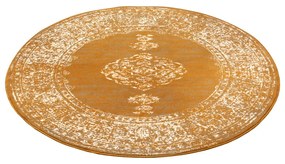 Żółto-pomarańczowy okrągły chodnik ø 160 cm Méridional – Hanse Home