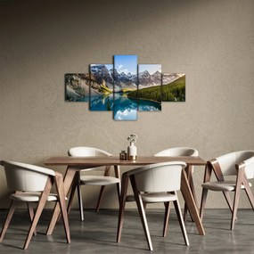 Obraz - Kanada, Park Narodowy Banff, Jezioro Moraine (125x70 cm)