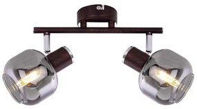 Globo 54303-2 - Oświetlenie punktowe PALLO 2xE14/40W/230V