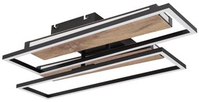 Globo 67299D1 - Lampa sufitowa LED COLLI LED/48W/230V brązowo-czarna