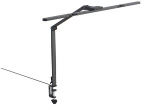 Lampa LED na biurko CLARIO, zacisk, pilot zdalnego sterowania