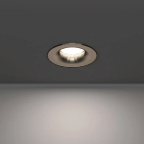 Eglo 902275 -LED Łazienkowa oprawa podtynkowa SALABATE LED/4,9W/230V śr.8,8cm IP65 chrom