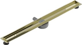 Mexen Flat 360° korpus do odpływu liniowego obrotowy 90 cm, złoty - 1540090