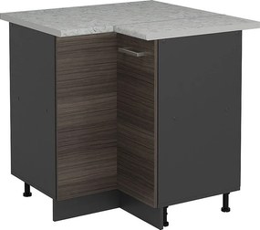 Szafka narożna szlachetna szarość 75.6x60x81.6 r-line