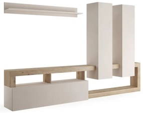 Meblościanka LENOR kaszmir/brąz