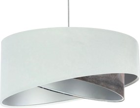 Minimalistyczna lampa wisząca welurowa N0-Z38