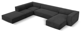 Ciemnoszary narożnik (lewostronny) Madame – Windsor &amp; Co Sofas