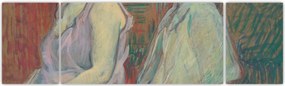 Obraz - Henri de Toulouse-Lautrec, Rue des Moulins, reprodukcje (170x50 cm)